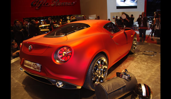 Alfa Romeo 4C Concept 2011  rear